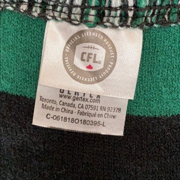 SASKATCHEWAN ROUGHRIDERS Winter Scarf - Picture 3 of 4